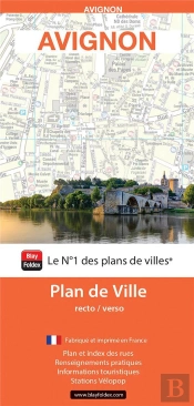 Avignon : Plan De Ville (Édition 2024)