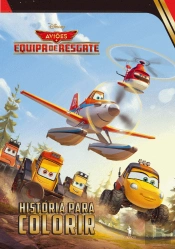 Aviões 2 - História para Colorir