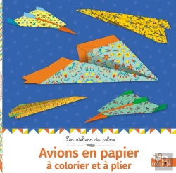 Bertrand.pt - Avions En Papier A Colorier Et A Plier