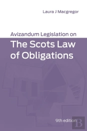 Avizandum Legislation On The Scots Law Of Obligations