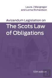 Avizandum Legislation On The Scots Law Of Obligations