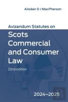 Avizandum Statutes On Scots Commercial And Consumer Law