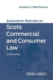 Avizandum Statutes On Scots Commercial And Consumer Law