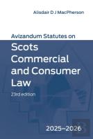 Avizandum Statutes On Scots Commercial And Consumer Law