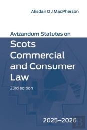Avizandum Statutes On Scots Commercial And Consumer Law