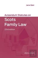 Avizandum Statutes On Scots Family Law