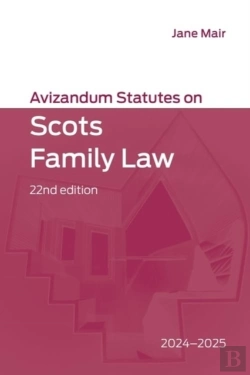Bertrand.pt - Avizandum Statutes On Scots Family Law