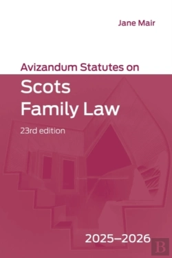 Bertrand.pt - Avizandum Statutes On Scots Family Law