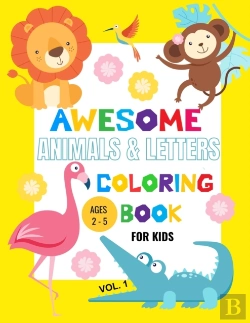 Bertrand.pt - Awesome Animals And Letters Coloring Book For Kids