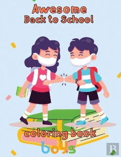 Bertrand.pt - Awesome   Back To School Coloring Book  Boys