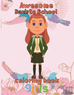 Bertrand.pt - Awesome   Back To School Coloring Book  Girls