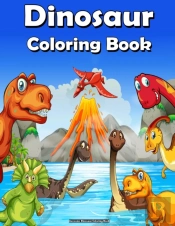 Awesome Dinosaur Coloring Book