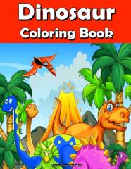 Awesome Dinosaur Coloring Book
