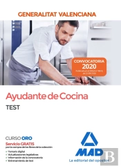 Ayudante De Cocina De La Administración De La Generalitat Valenciana. Test