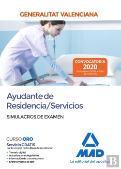 Bertrand.pt - Ayudante De Residencia/Servicios De La Administración De La Generalitat Valenciana. Simulacros De Ex