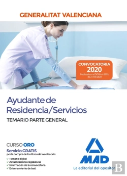 Bertrand.pt - Ayudante De Residencia/Servicios De La Administración De La Generalitat Valenciana. Temario Parte Ge