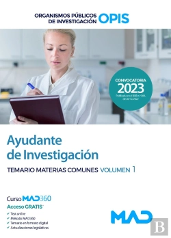 Bertrand.pt - Ayudante Investigacion Organismos Publicos De Inve