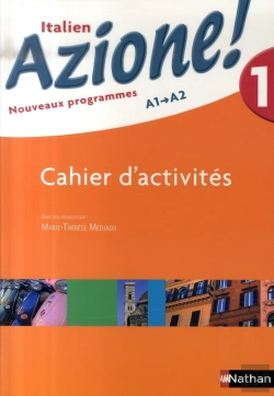 Bertrand.pt - Azione ; Italien ; Niveau 1 ; Cahier D'Activites (Édition 2007)