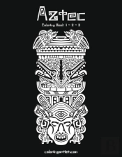 Aztec Coloring Book 1, 2   3