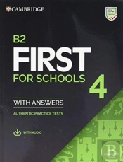 B2 First For Schools 4 Student'S Book With Answers With Audio With Resource Bank