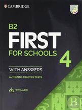 B2 First For Schools 4 Student'S Book With Answers With Audio With Resource Bank