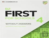 B2 First For Schools 4 Student'S Book Without Answers