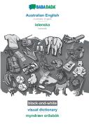 Babadada Black-And-White, Australian English - Islenska, Visual Dictionary - Myndraen OrãƒÂ°Abok