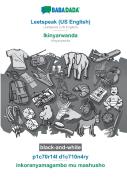 Babadada Black-And-White, Leetspeak (Us English) - Ikinyarwanda, P1c70r14l D1c710n4ry - Inkoranyamagambo Mu Mashusho