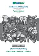 Babadada Black-And-White, Leetspeak (Us English) - Russian (In Cyrillic Script), P1c70r14l D1c710n4ry - Visual Dictionary (In Cyrillic Script)
