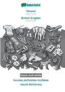 Babadada Black-And-White, Oromo - British English, Kuusaa Jechootaa Mullataa - Visual Dictionary