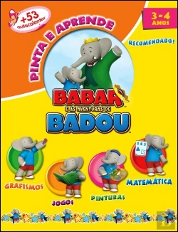 Bertrand.pt - Babar e Badou - Pinta e Aprende 3/4 Anos