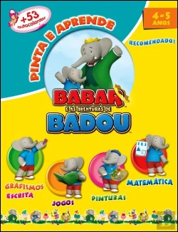 Bertrand.pt - Babar e Badou - Pinta e Aprende 4/5 Anos