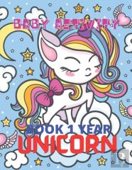 Baby Activity Book 1 Year Unicorns