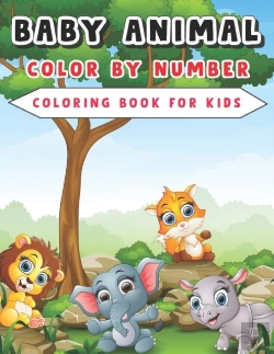 Bertrand.pt - Baby Animal Color By Number Coloring Book For Kids