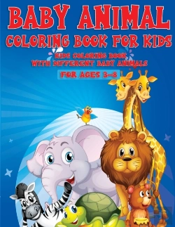 Bertrand.pt - Baby Animal Coloring Book For Kids: Kids
