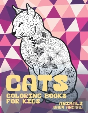 Baby Animal Coloring Books For Kids - Animals - Cats