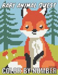 Baby Animal Quest Color By Number