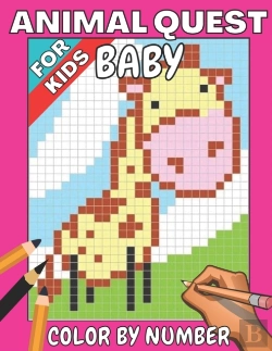 Bertrand.pt - Baby Animal Quest Color By Number For Kids