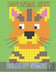 Baby Animal Quest Color By Number