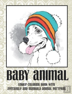Bertrand.pt - Baby Animal - Unique Coloring Book With Zentangle And Mandala Animal Patterns