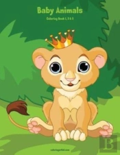 Baby Animals Coloring Book 1, 2   3