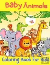 Baby Animals Coloring Book For Kids