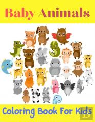 Baby Animals Coloring Book For Kids