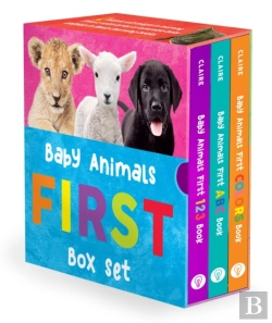 Bertrand.pt - Baby Animals First Box Set: 123, Abc, Colors