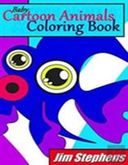 Baby Cartoon Animals Coloring Book