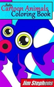Baby Cartoon Animals Coloring Book