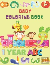 Baby Coloring Book 1 Year
