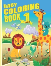 Baby Coloring Book 1 Year