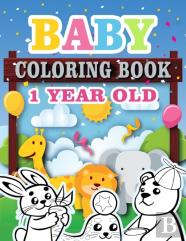 Baby Coloring Book 1 Year Old