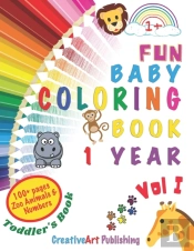 Baby Coloring Book 1 Year